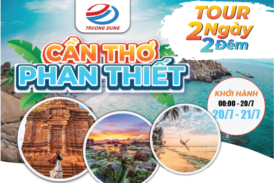 Tour CẦN THƠ - PHAN THIẾT