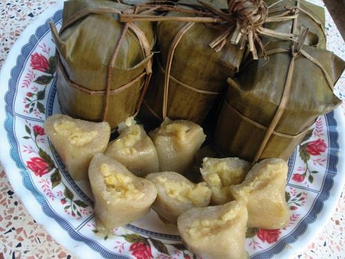 Bánh cốm dẹp (Ansom chek) 