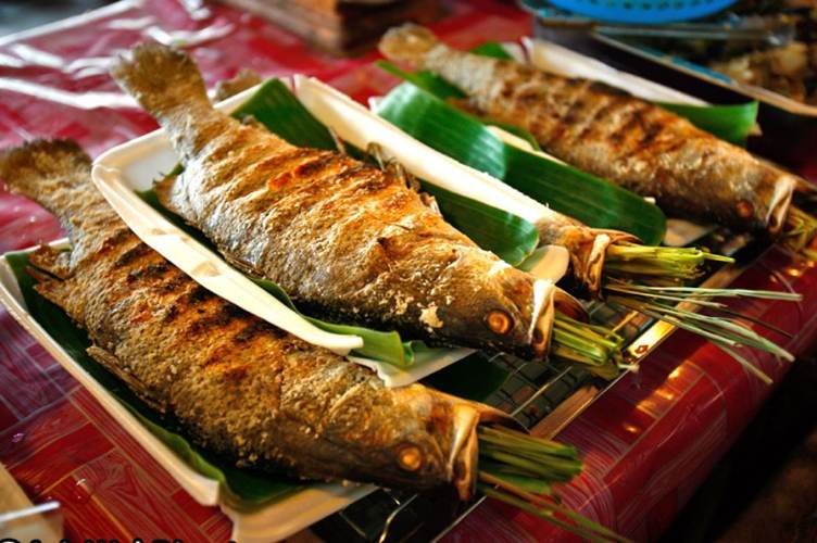 Cá Suối Nướng