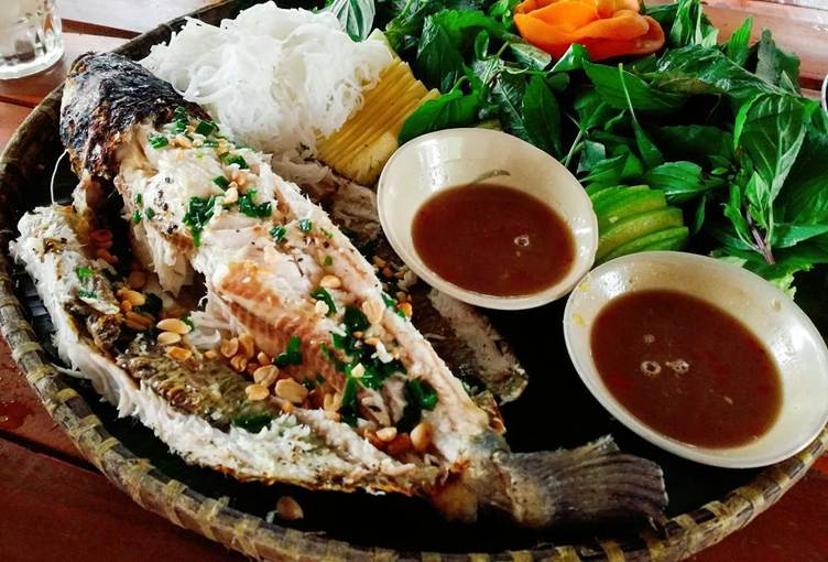 Cá Lóc Nướng Trui