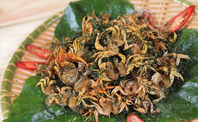 Cua Đồng Rang Muối