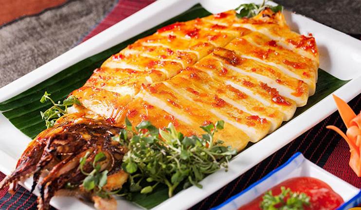 muc la nuong