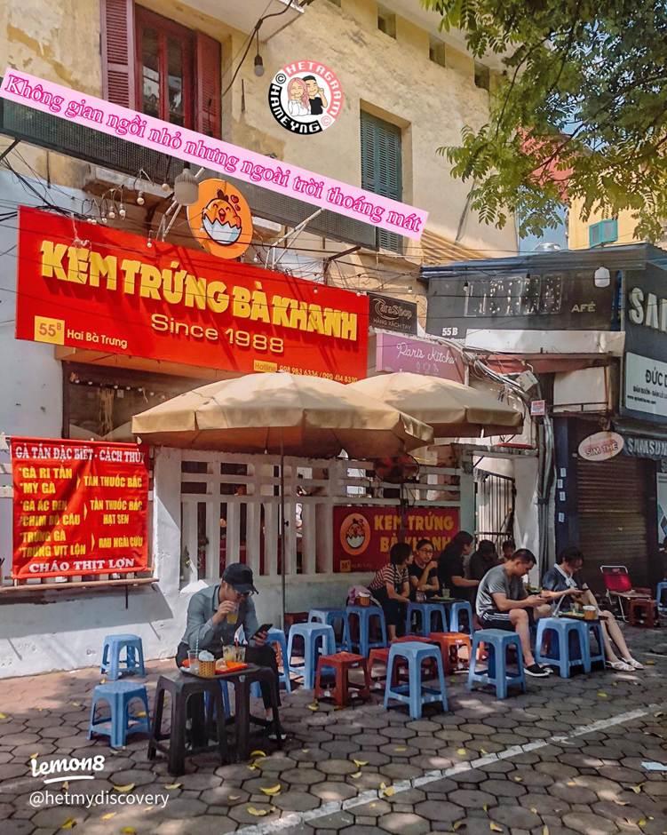 kem trung ba khanh